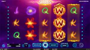 sparks netent slotgame